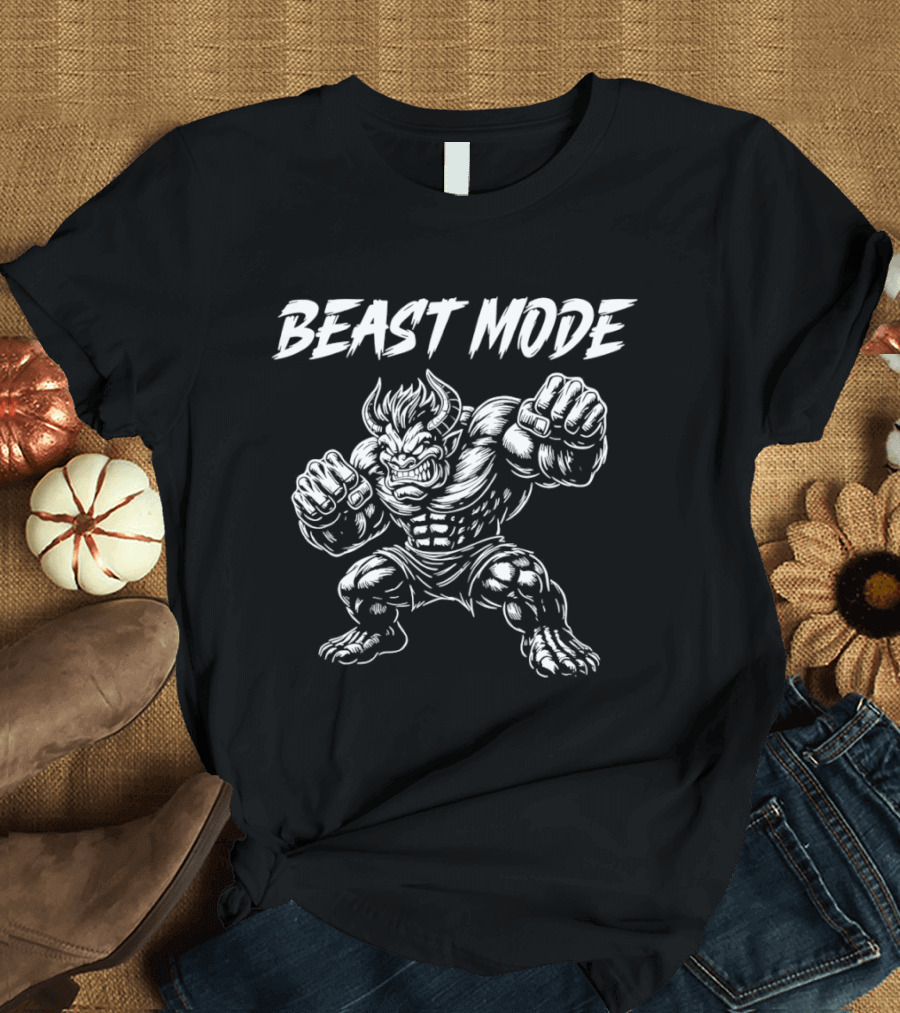 Beast Mode Muscle Devil Power Charge T-Shirt