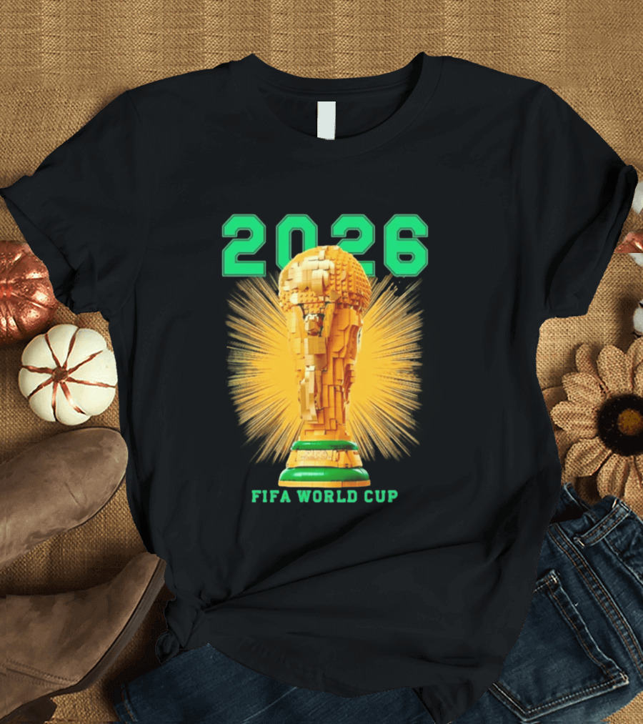 2026 FIFA World Cup Lego Trophy T-Shirt