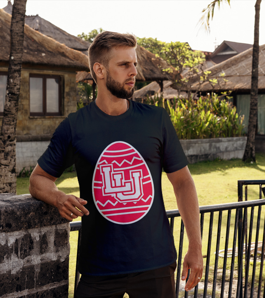 Liberty Union LU Easter Egg Red And White T-Shirt