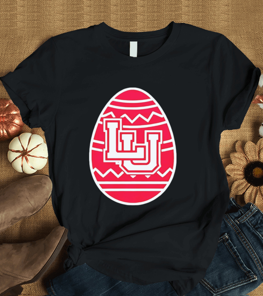 Liberty Union LU Easter Egg Red And White T-Shirt
