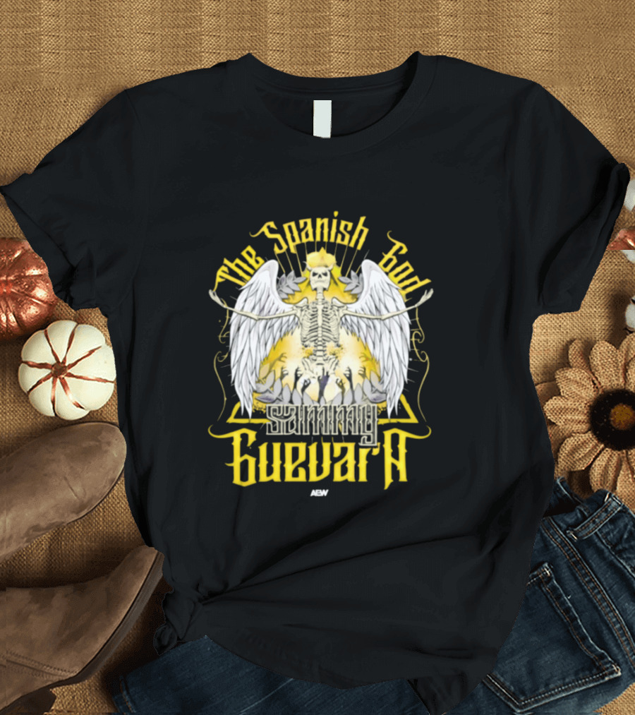 The Spanish God Sammy Guevara Wings And Crown Ascendant T-Shirt