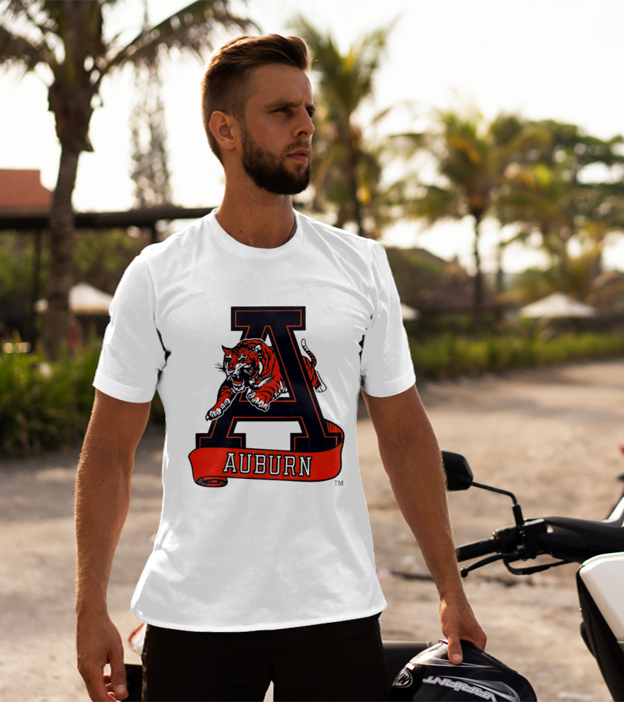 Auburn Tigers Auburn University Basketball NBA Team Spirit Tiger T-Shirt
