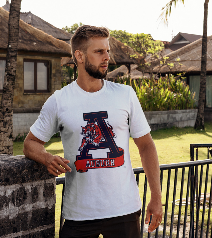 Auburn Tigers Auburn University Basketball NBA Team Spirit Tiger T-Shirt