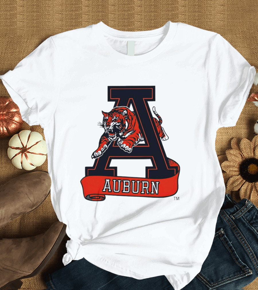 Auburn Tigers Auburn University Basketball NBA Team Spirit Tiger T-Shirt