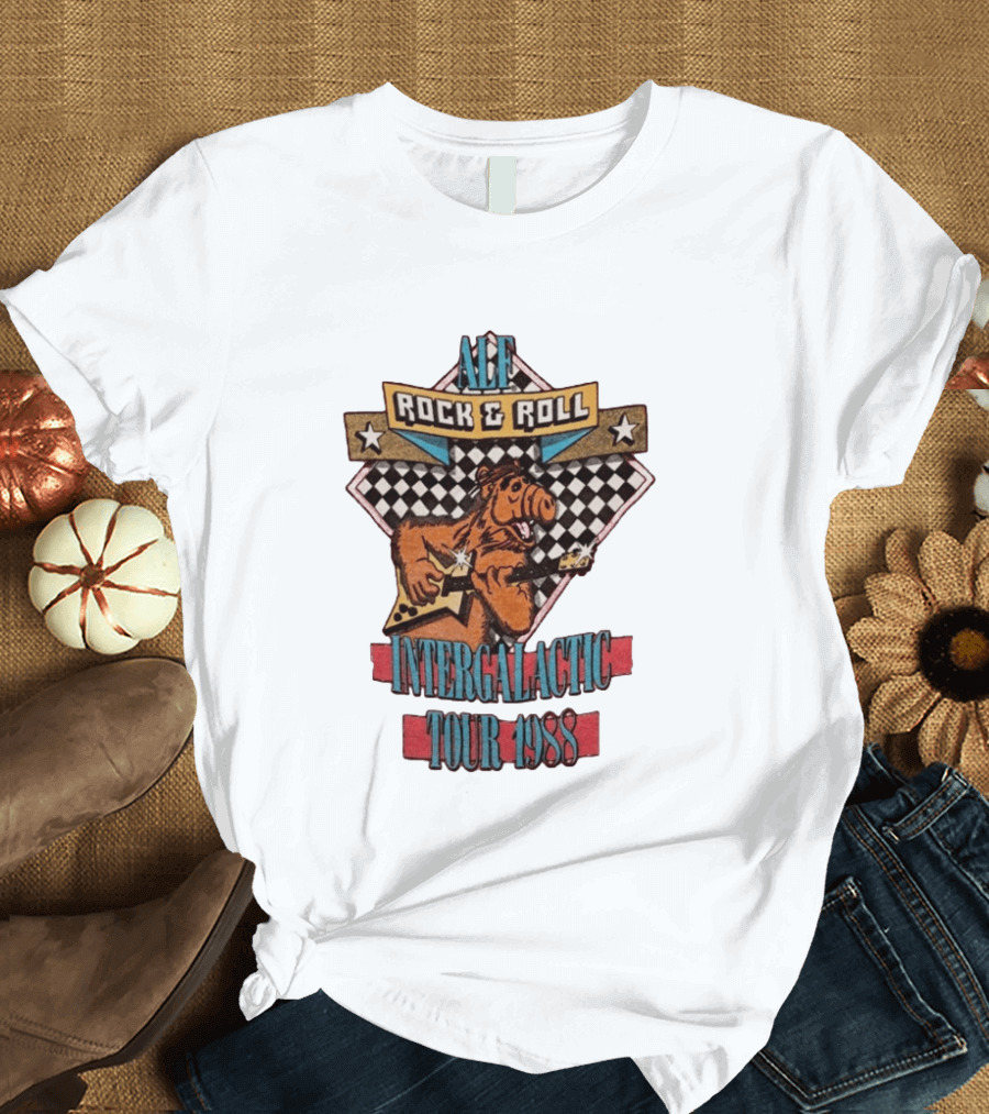 ALF Rock And Roll Intergalactic Tour 1988 T-Shirt
