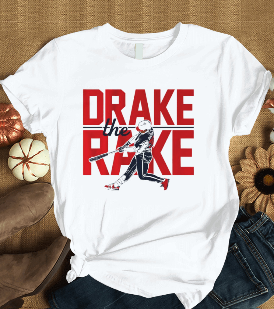 Drake Baldwin Drake The Rake Atlanta Braves Major League Baseball MLB 2026 T-Shirt