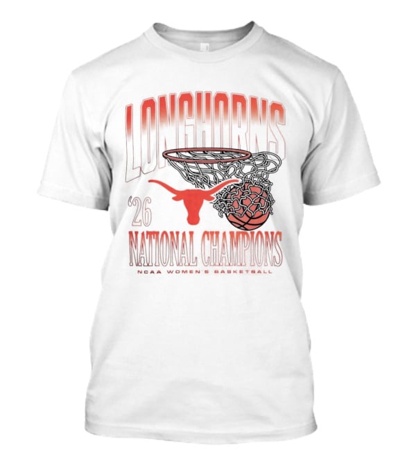 Longhorns Basketball 2026 National Champions T-Shirt