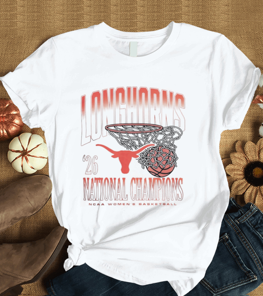 Longhorns Basketball 2026 National Champions T-Shirt