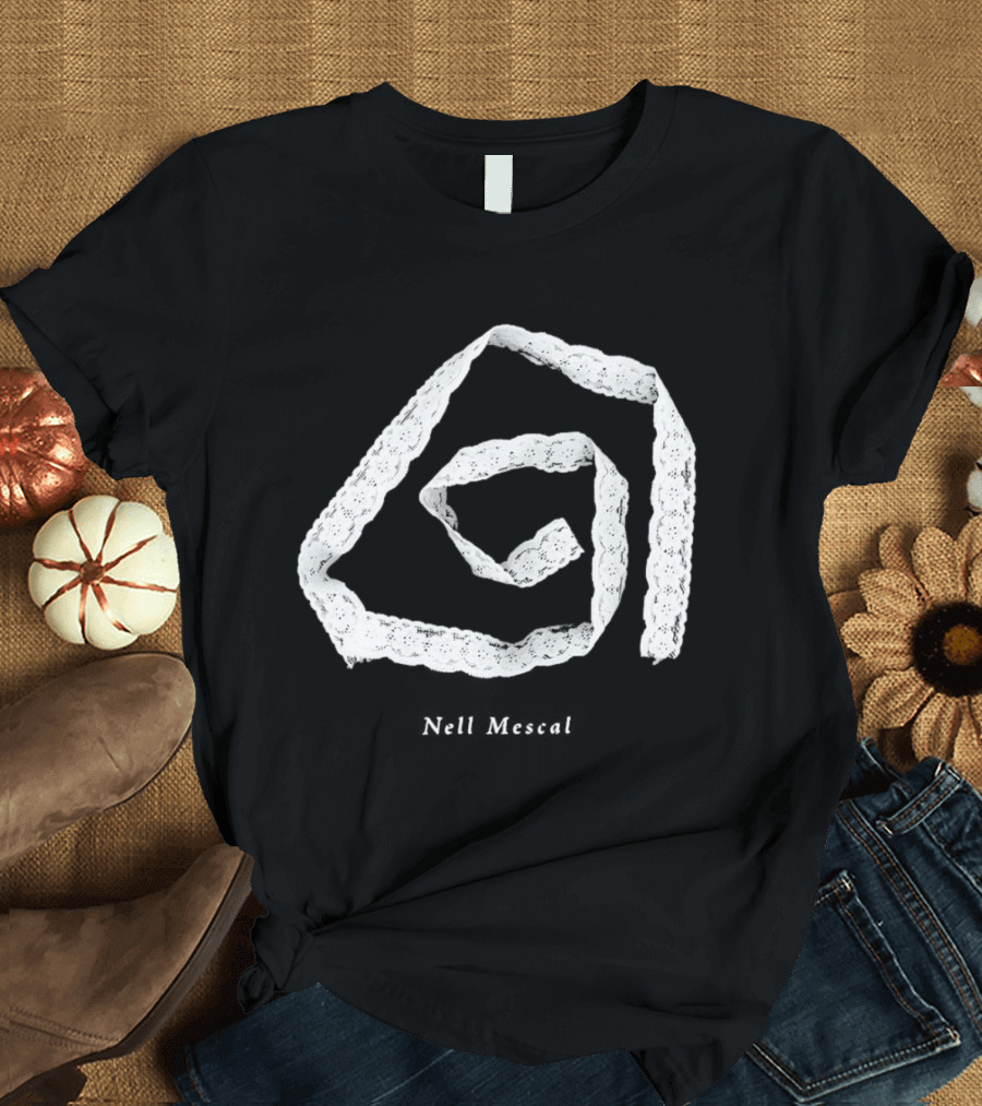 Lace Swirl Nell Mescal Vintage Bohemian Twist T-Shirt