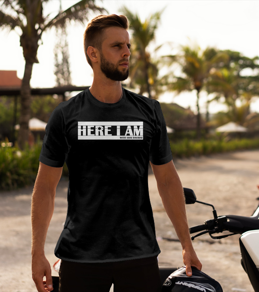 Here I Am With Shai Davidai Apparel Enso NYC T-Shirt