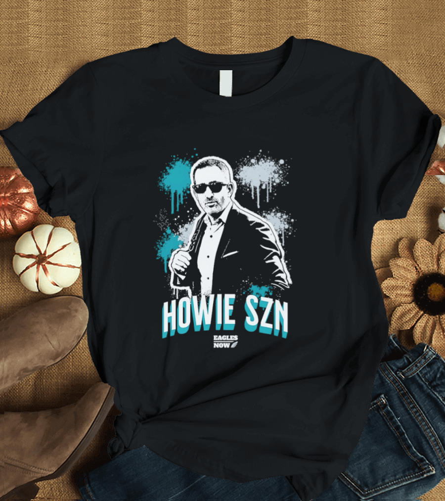 Howie SZN Philadelphia Eagles Football Fan Gear T-Shirt
