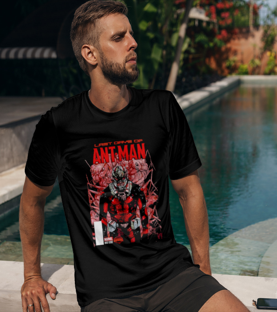 Last Days Of Ant Man Marvel Comic Cover T-Shirt