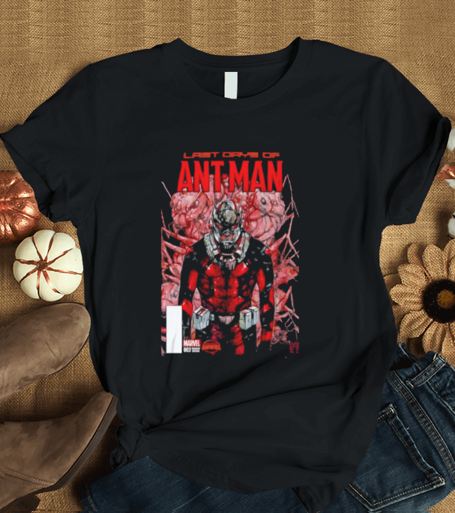 Last Days Of Ant Man Marvel Comic Cover T-Shirt