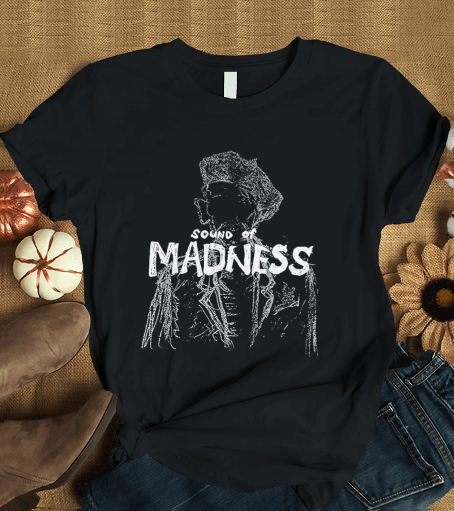 Madness Artistic Line Drawing T-Shirt