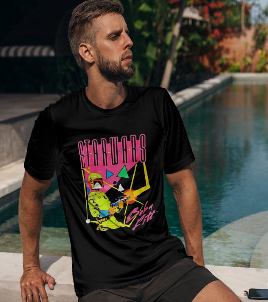Star Wars Boba Fett Neon T-Shirt