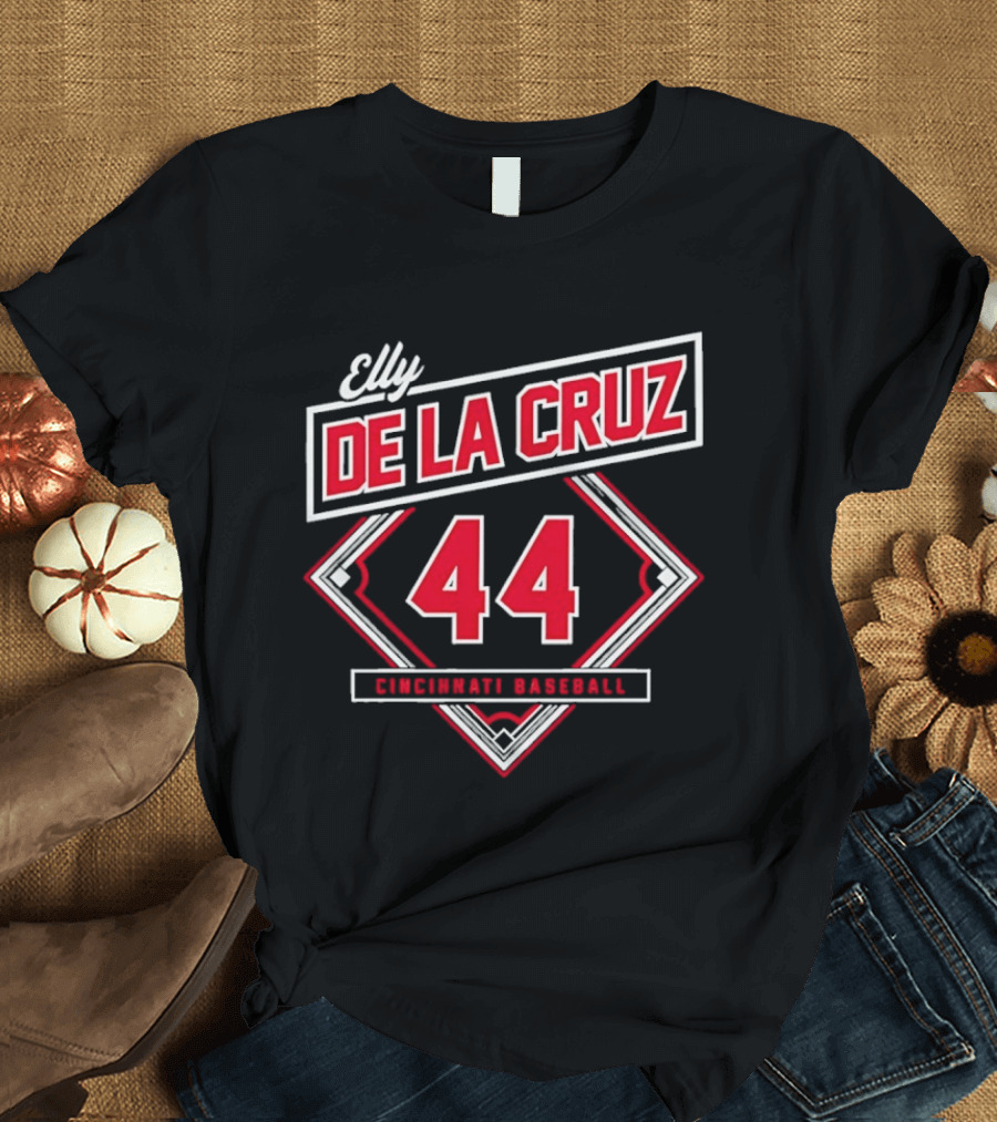 Elly De La Cruz 44 Cincinnati Baseball Reds T-Shirt
