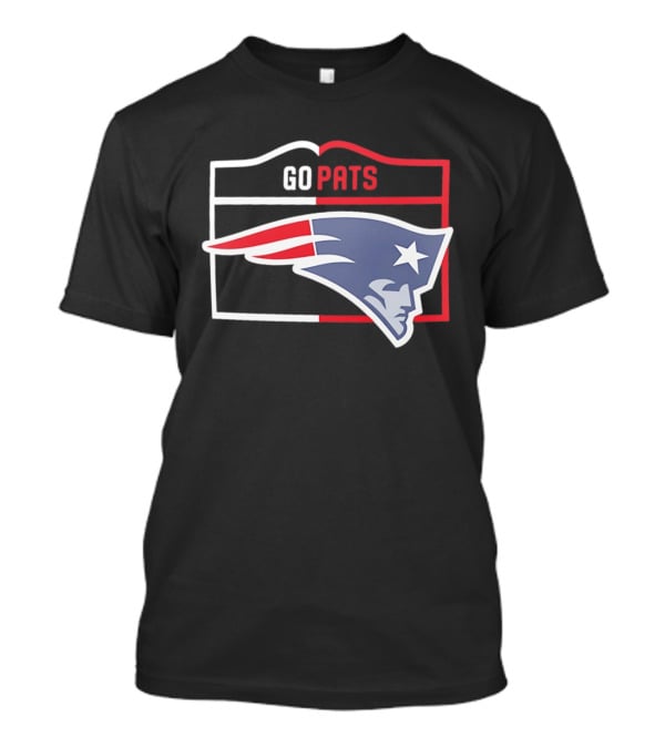 New England Patriots Go Pats Team Spirit T-Shirt