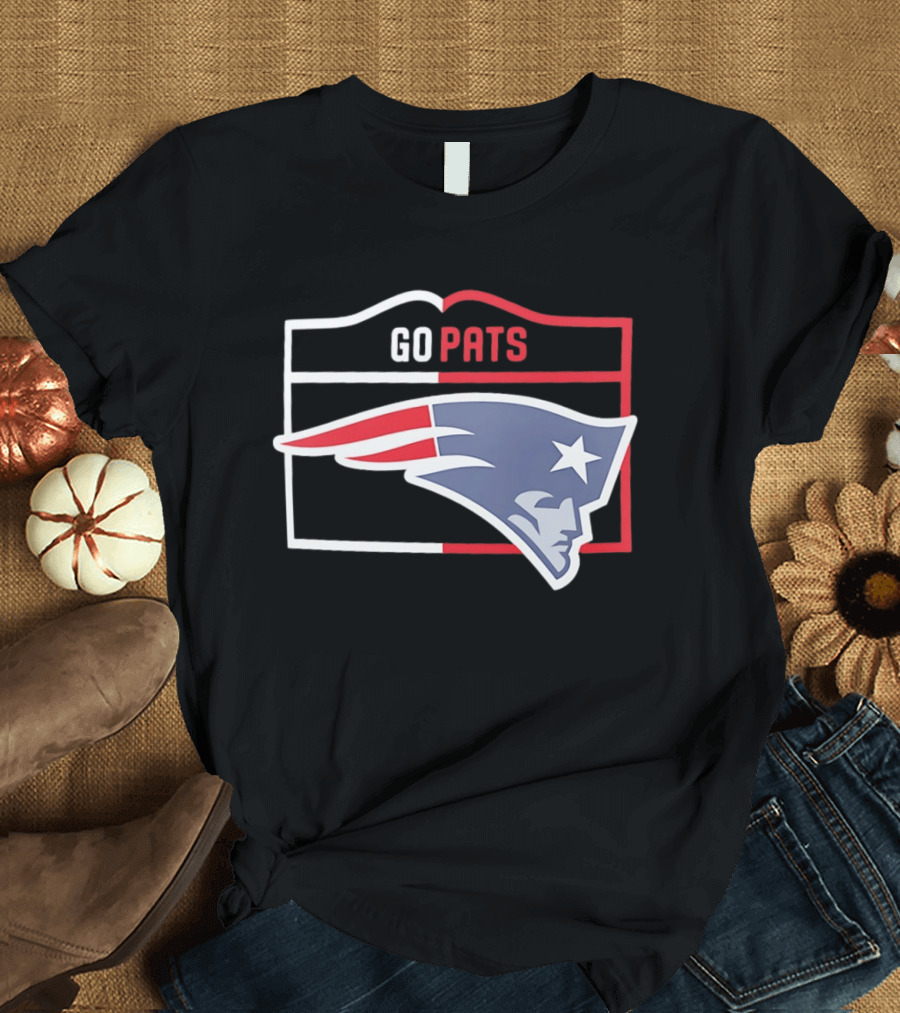 New England Patriots Go Pats Team Spirit T-Shirt