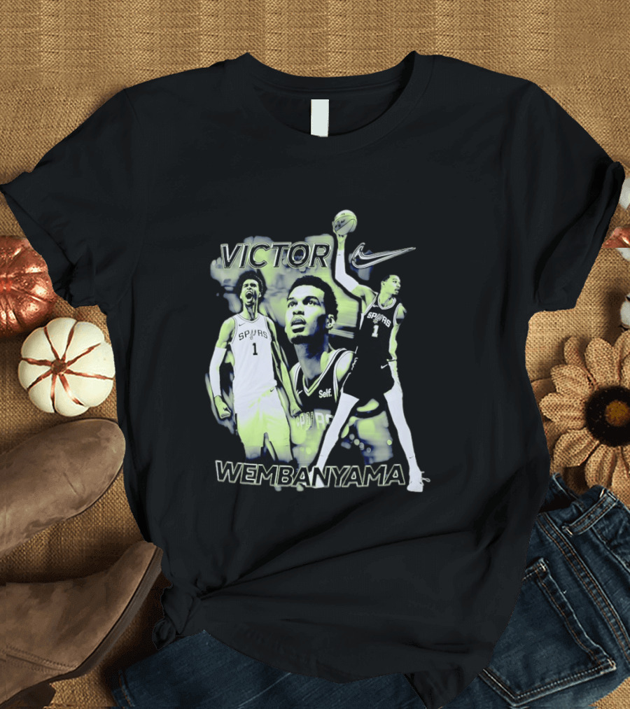 Victor Wembanyama San Antonio Spurs Nike Basketball T-Shirt