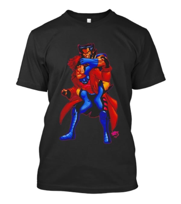 Gambit Remy LeBeau Wolverine Logan X Men Marvel Heroes T-Shirt