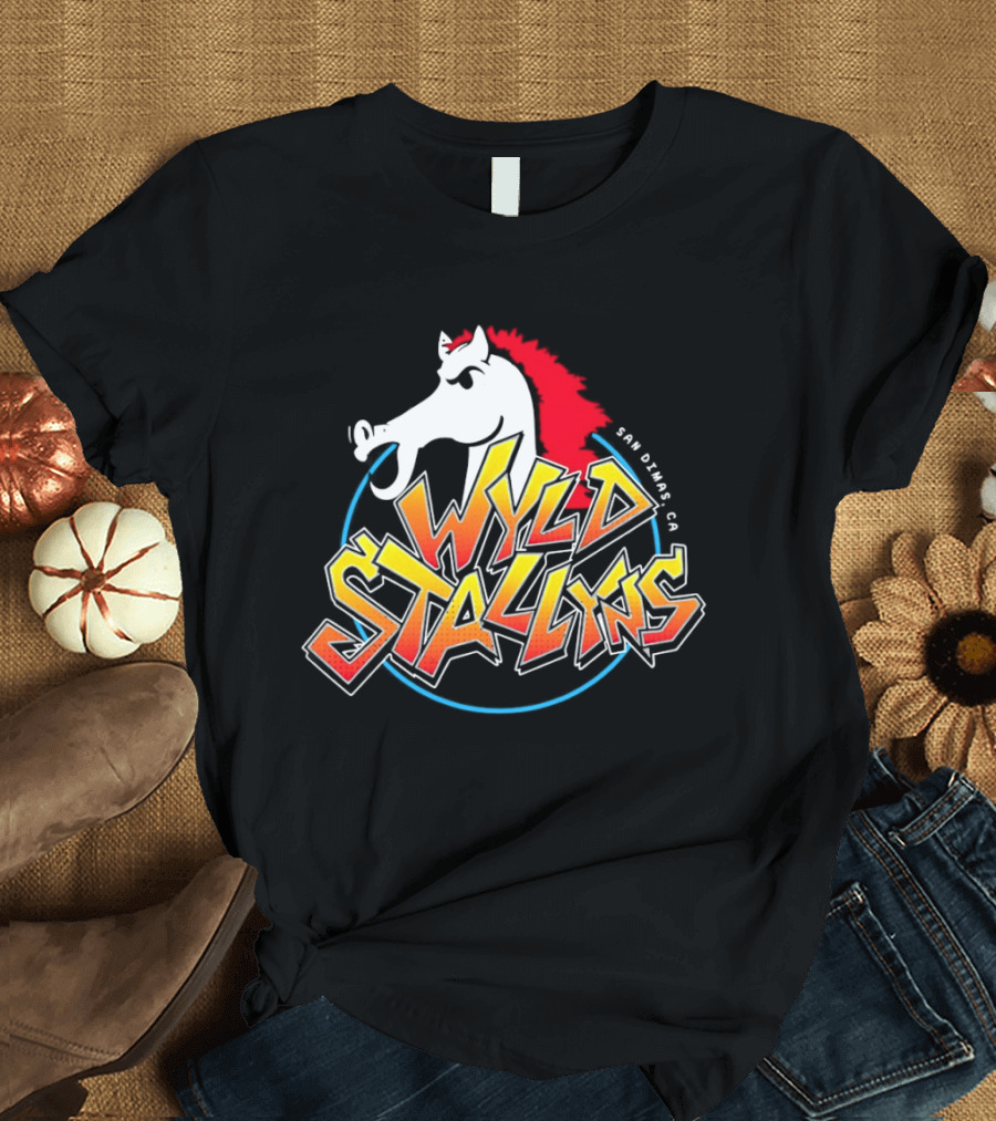 Wyld Stallyns Horse Emblem San Dimas CA T-Shirt