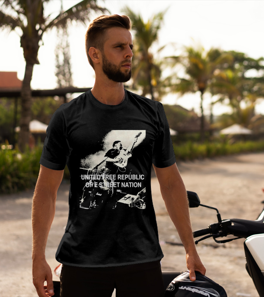 Bruce Springsteen 2026 Land Of Hope And Dreams American Tour United Free Republic One Street Nation T-Shirt