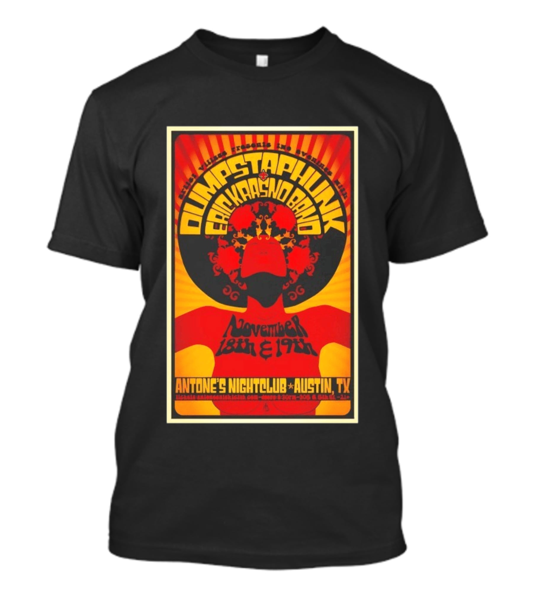 Dumpstaphunk Eric Krasno Band Antone's Nightclub Austin November 18th 19th T-Shirt