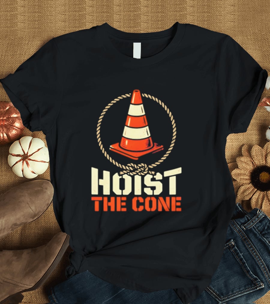 Pittsburgh Pirates Hoist The Cone Rope Traffic Cone T-Shirt