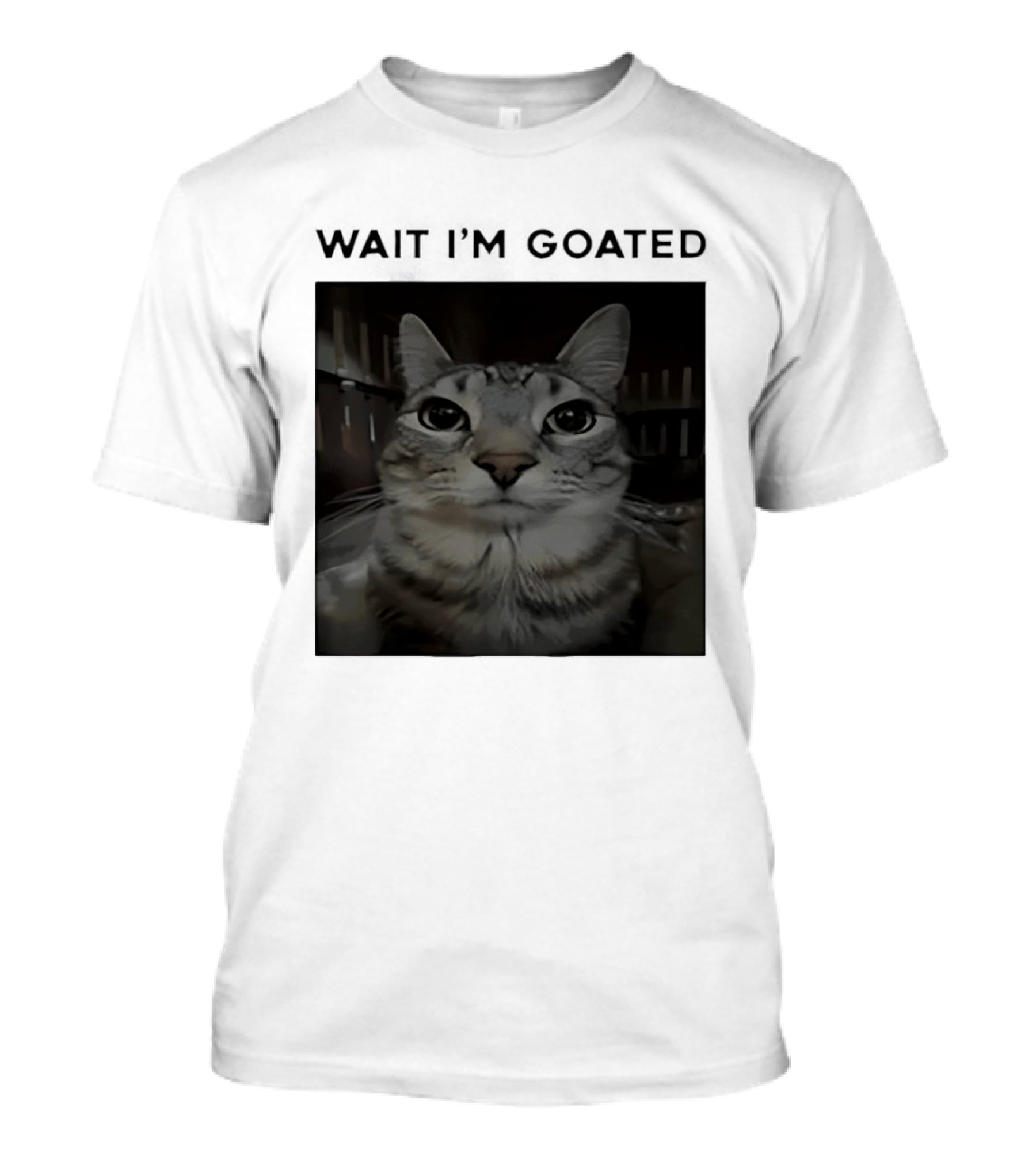 Wait I'm Goated Cat T-Shirt