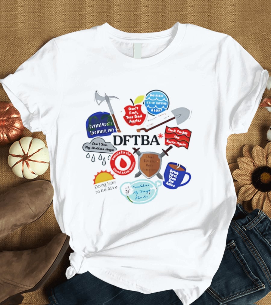 DFTBA Don't Forget To Be Awesome Bad Apple Touhou Project T-Shirt
