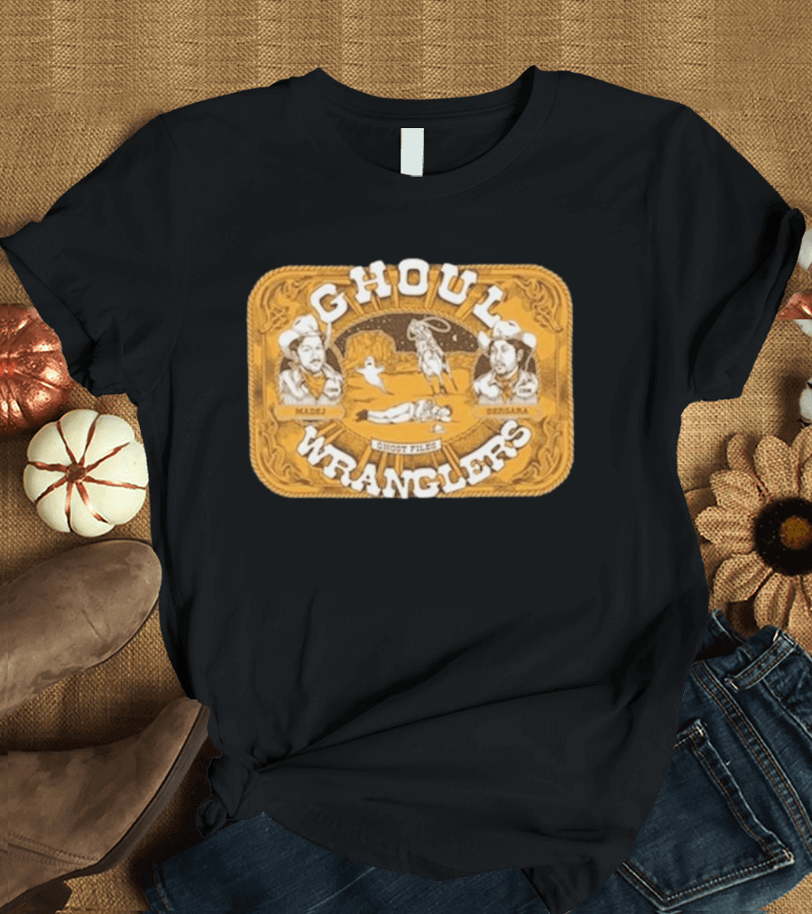 Ghost Files Ghoul Wranglers Madej Bergara Cowboy T-Shirt