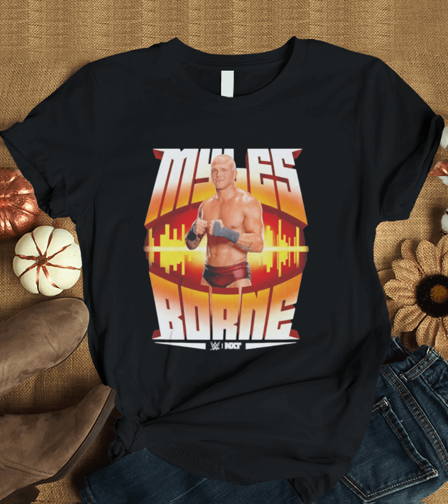 Myles Borne WWE Vibes Waves Champion T-Shirt
