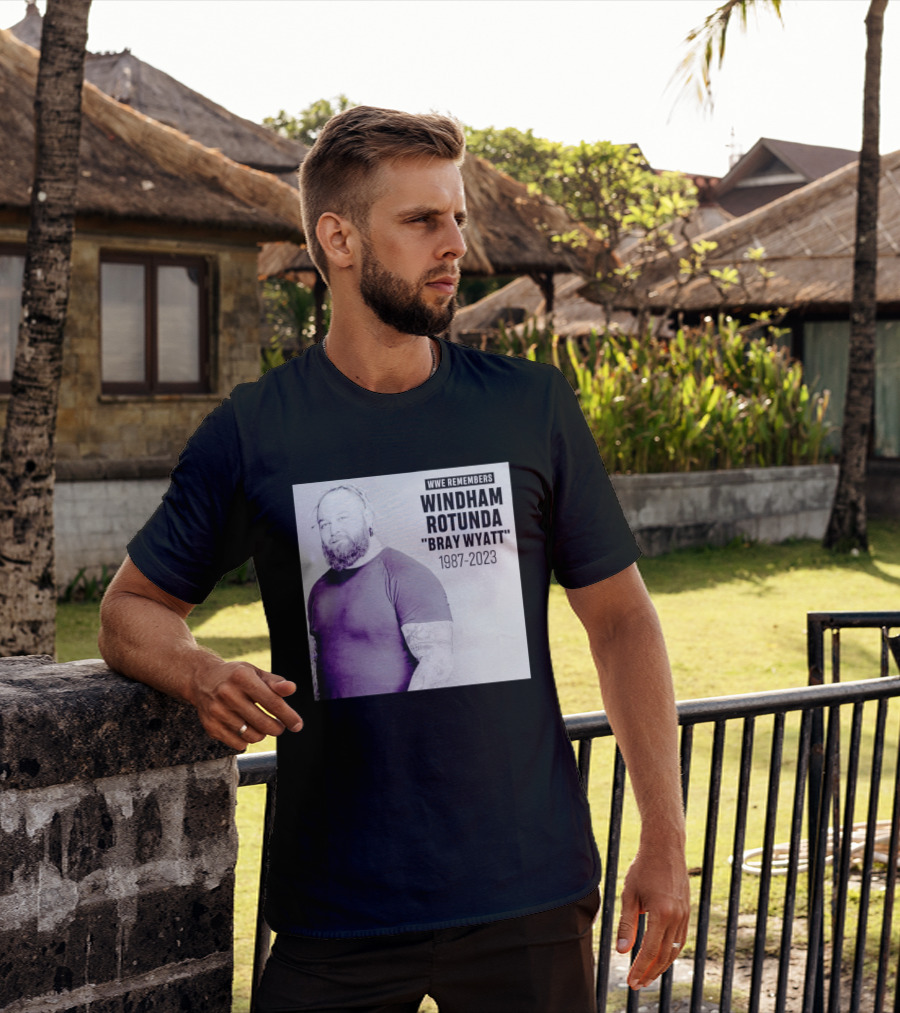 WWE Remembers Windham Rotunda Bray Wyatt 1987 2023 T-Shirt