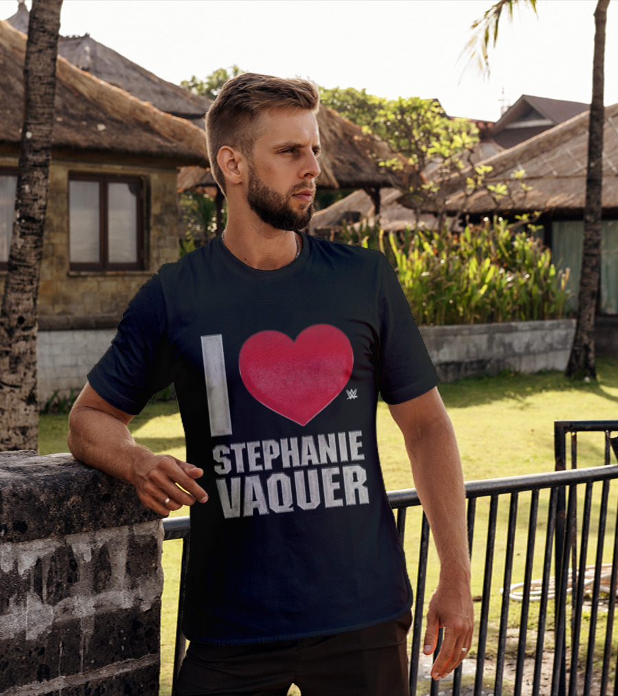 I Heart Stephanie Vaquer Enthusiast Passion W Red Heart T-Shirt