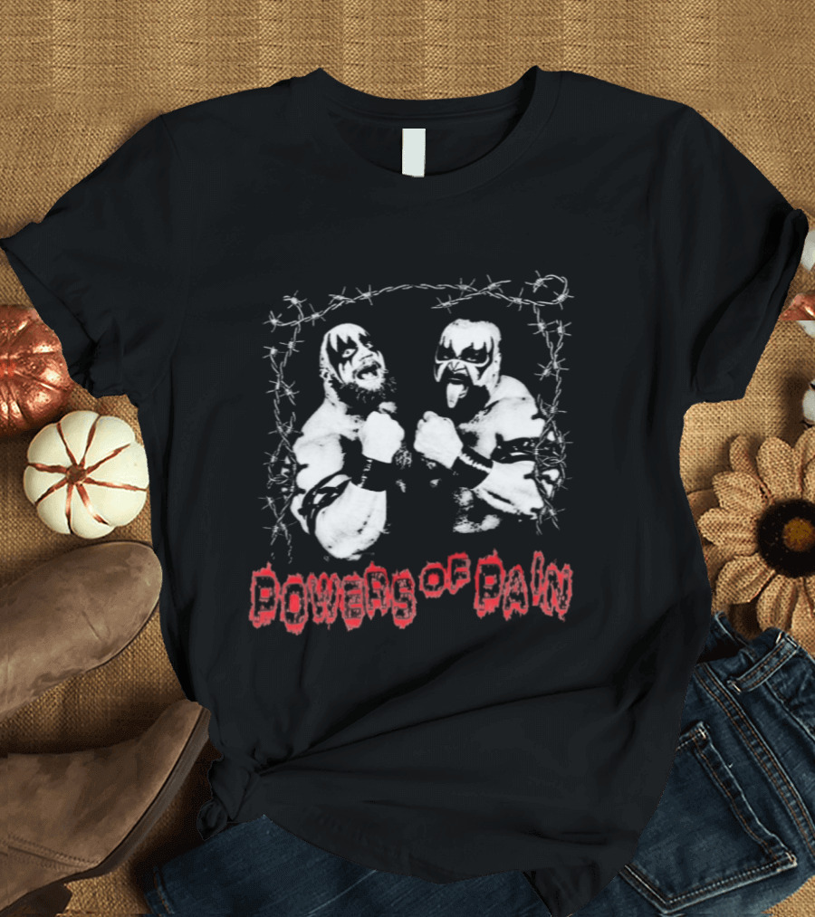 Warlord Barbarian Powers Of Pain Wrestling T-Shirt