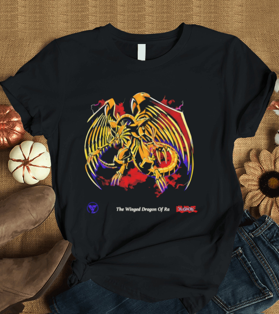 Yu Gi Oh The Winged Dragon Of Ra Symbolic Gold T-Shirt
