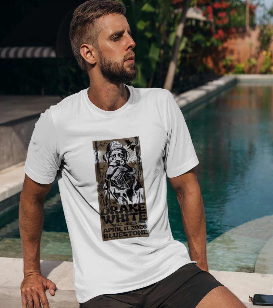 Drake White April 11 2026 Bluestone Columbus OH With Will Jones The Other Church Of Country Music T-Shirt