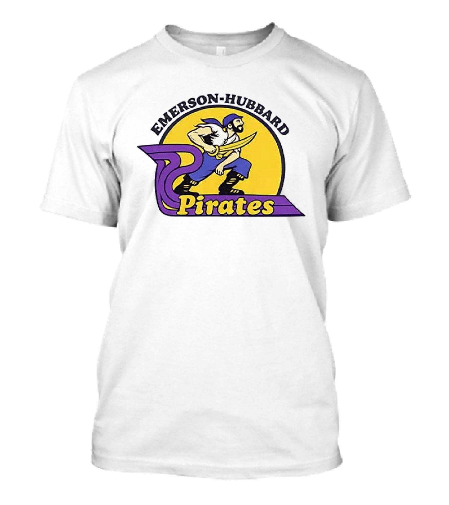 Emerson Hubbard Pirates 1983 Swordsman Yellow T-Shirt