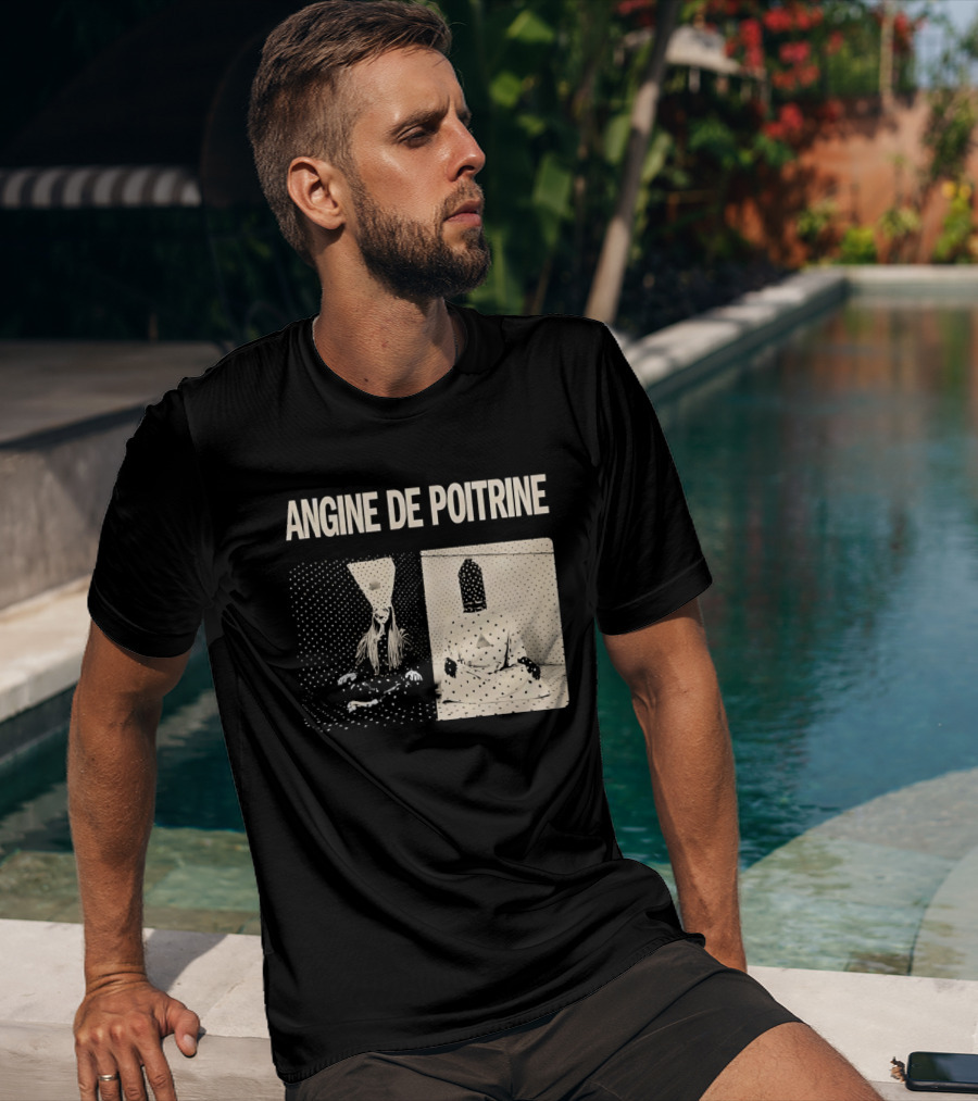 Angine De Poitrine Tour Visual With Geometric Figures T-Shirt