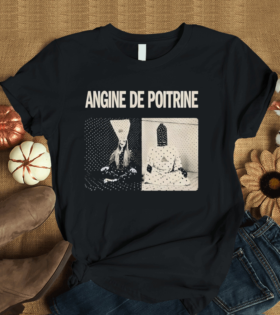 Angine De Poitrine Tour Visual With Geometric Figures T-Shirt