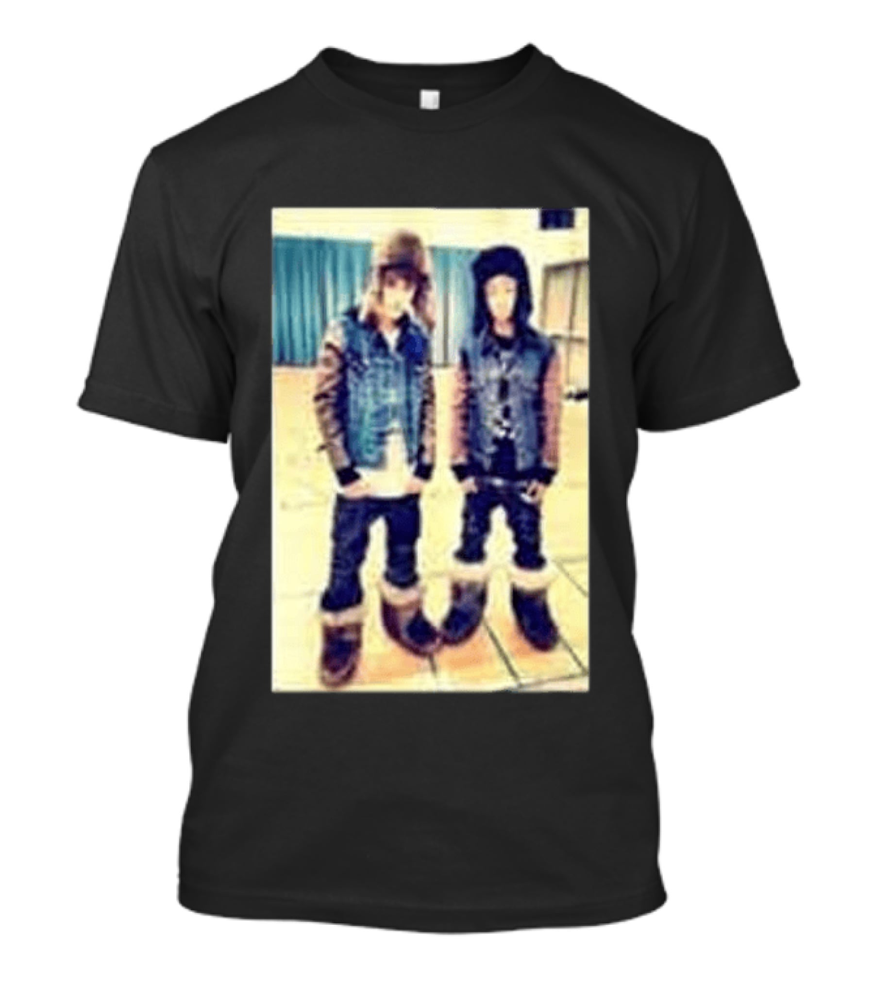 Justin Bieber Jaden Smith Never Say Never Denim And Fur Outfits T-Shirt