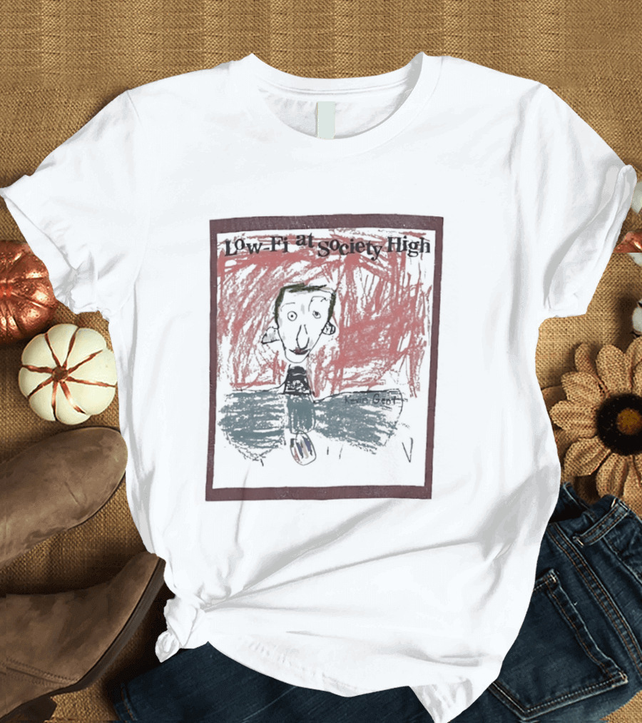 Low Fi At Society High Abstract Childlike Expression T-Shirt