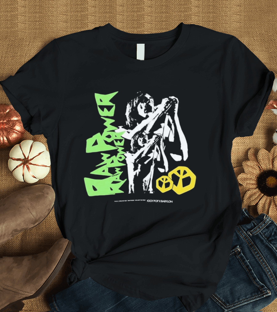 Raw Power Iggy Pop Babylon Coachella 2026 Collaboration T-Shirt