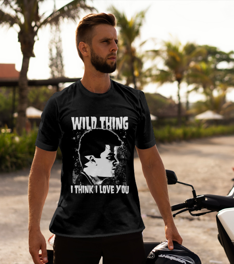 Ricky Vaughn Wild Thing I Think I Love You Major League T-Shirt