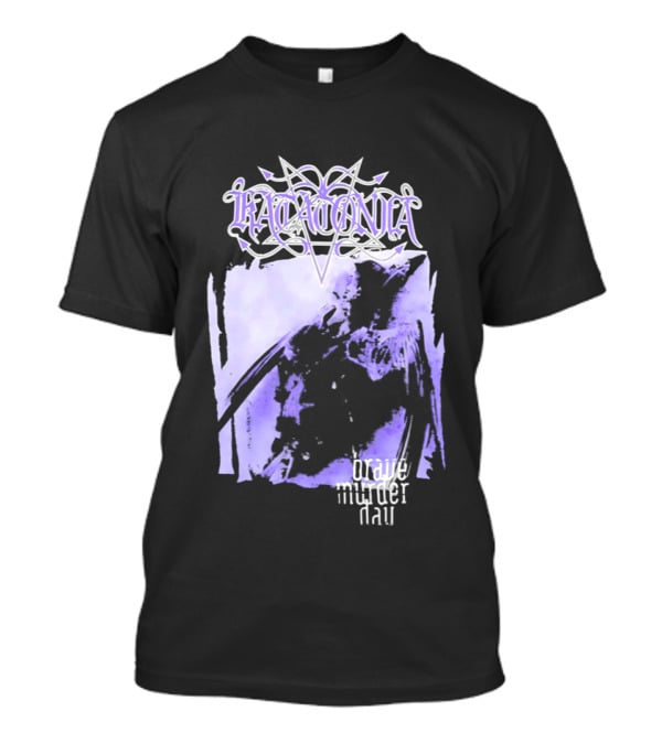 Katatonia Brave Murder Day Album Cover Art Purple Abstract T-Shirt