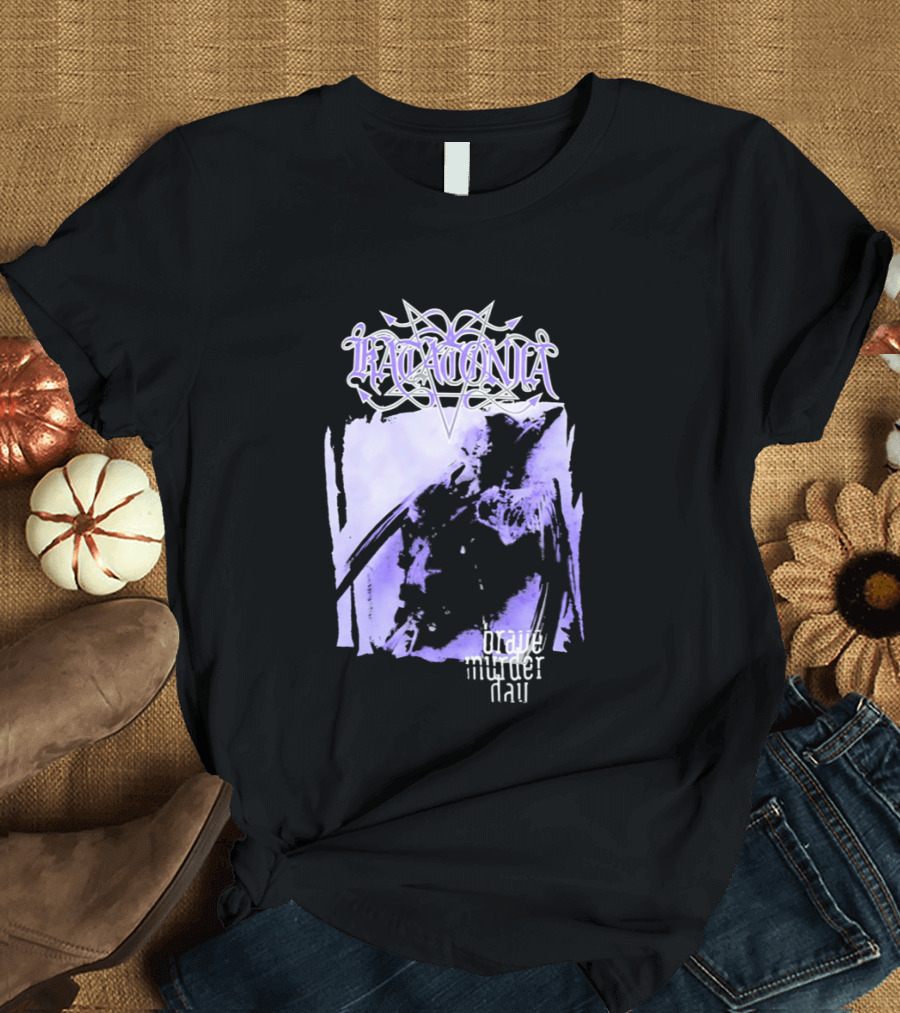 Katatonia Brave Murder Day Album Cover Art Purple Abstract T-Shirt