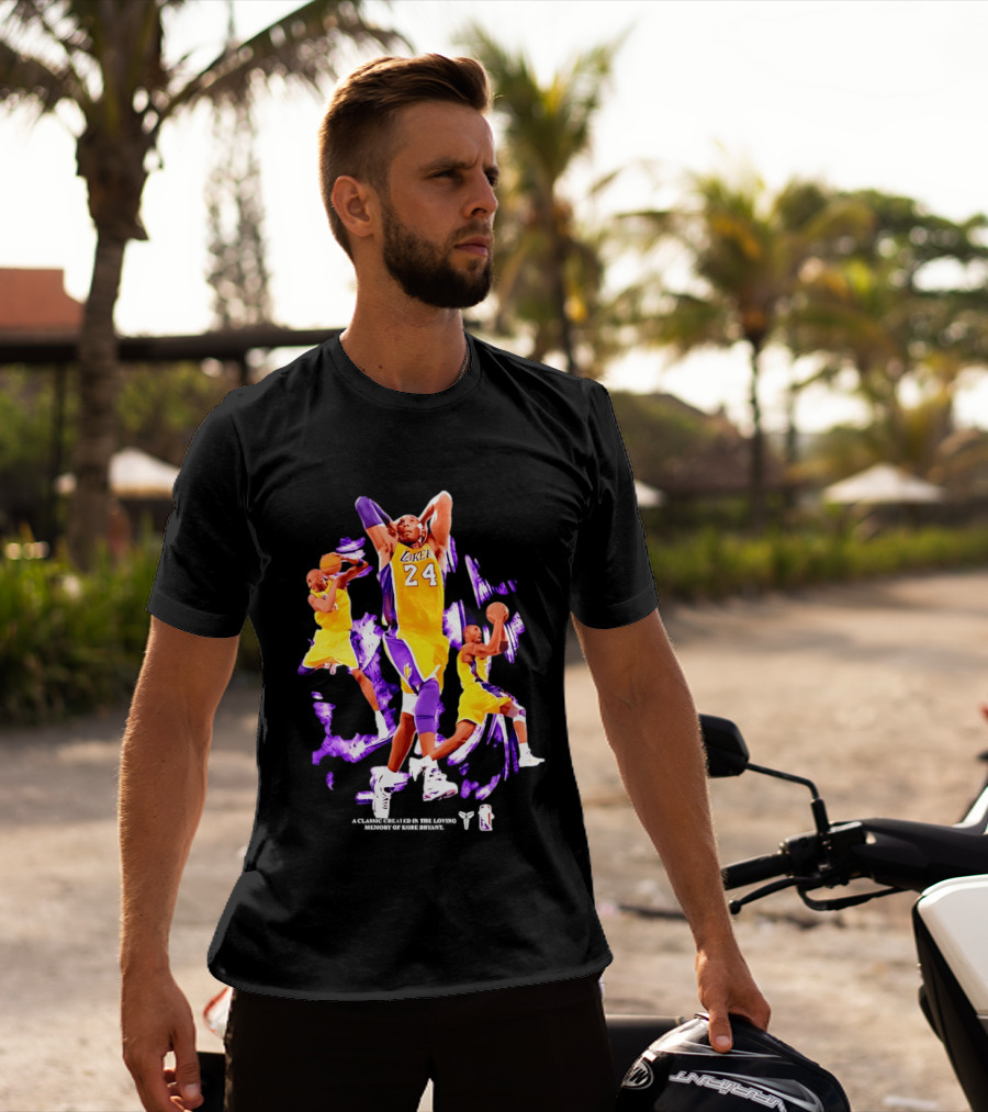 Kobe Bryant Los Angeles Lakers 24 Basketball Legacy Collection T-Shirt