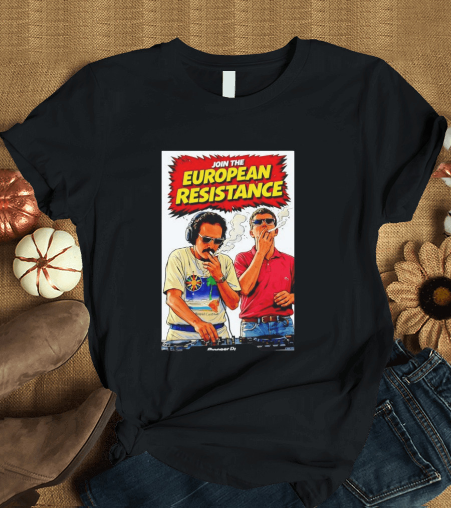 DJ Pioneer Join The European Resistance Grand Theft Auto T-Shirt