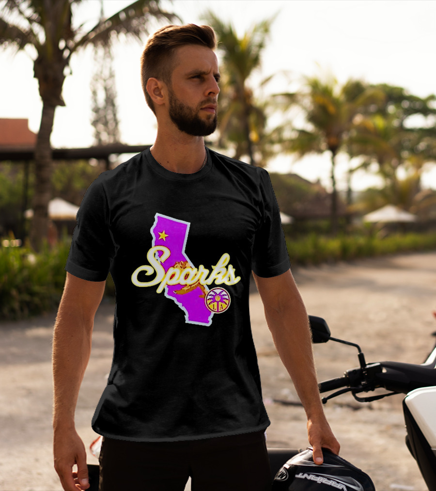 Los Angeles Sparks Hometown 2026 WNBA Draft New Era T-Shirt