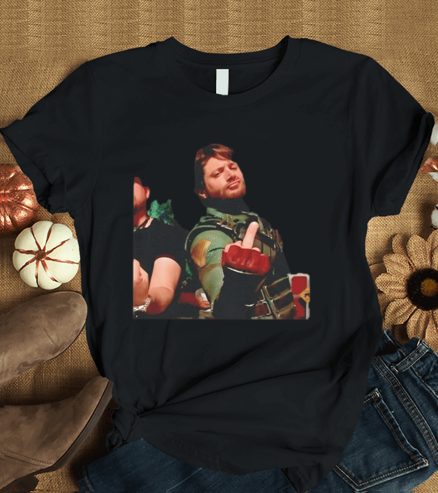 Soldier Boy Middle Finger Humorous The Boys Character Fandom T-Shirt